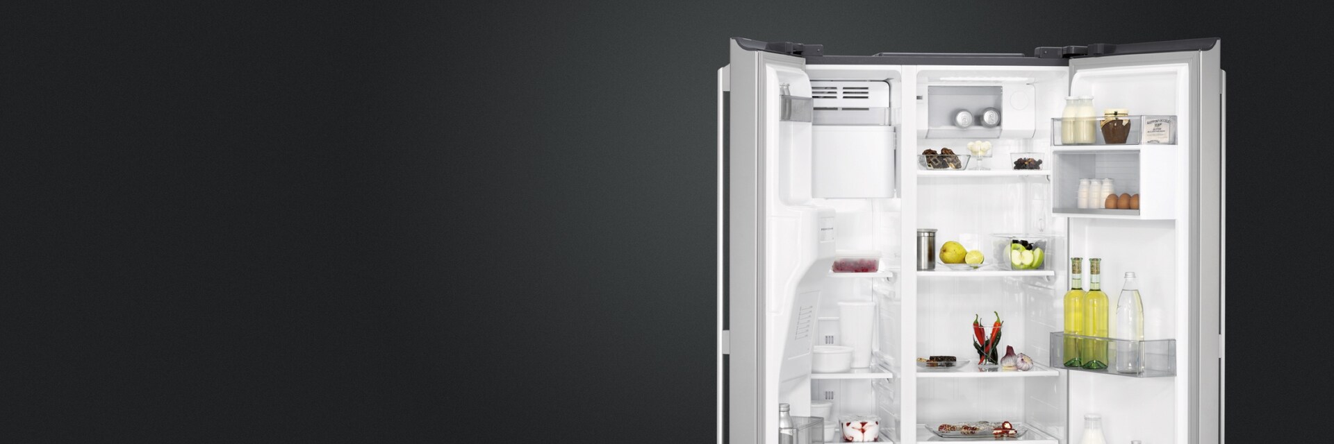 Frigo et congélateur côte à côte